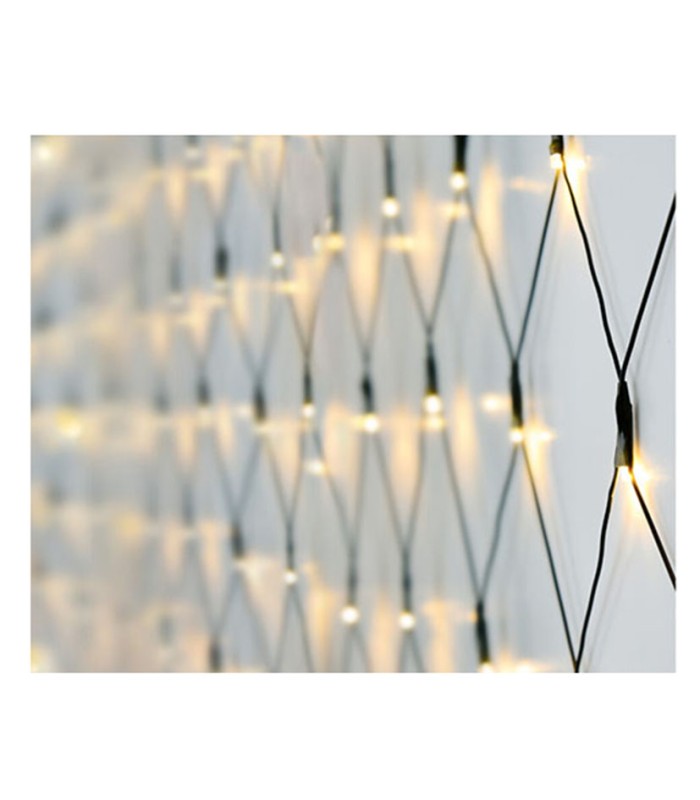 CORTINA EXTERIOR 320 LED BLANCA -CALIDA