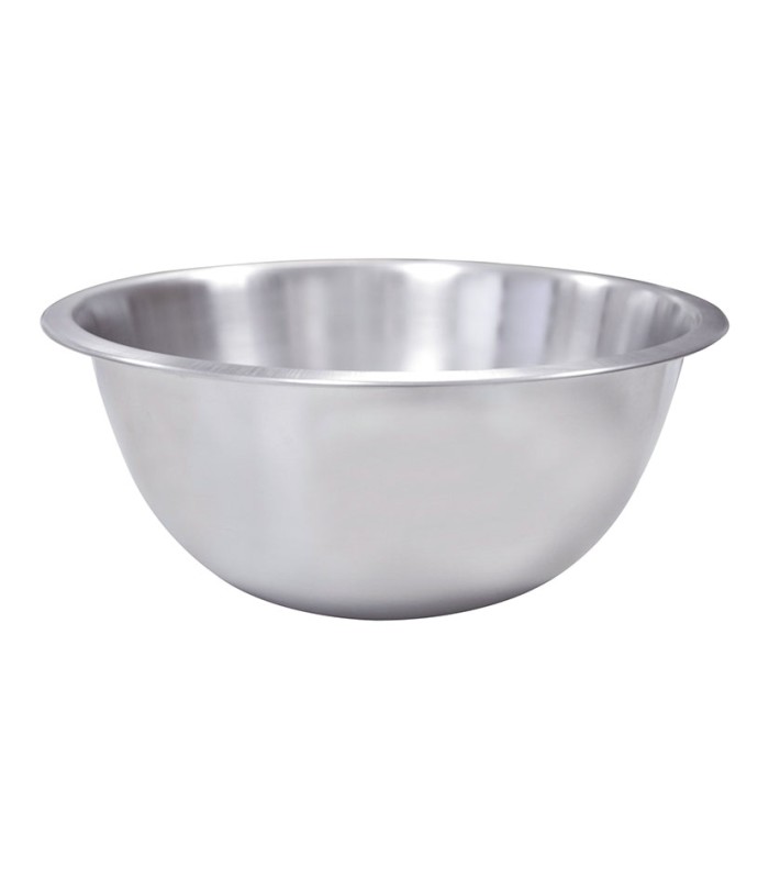BOL INOX PULIDO 24CM CON BORDE