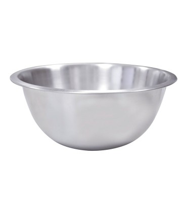 BOL INOX PULIDO 24CM CON BORDE