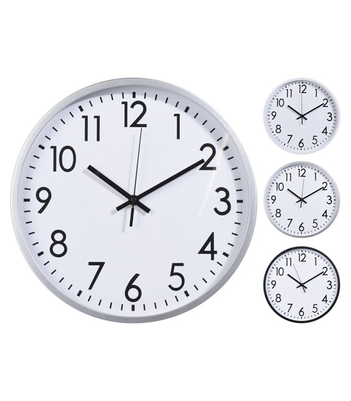 RELOJ PARED 30 CM. SURTIDOS