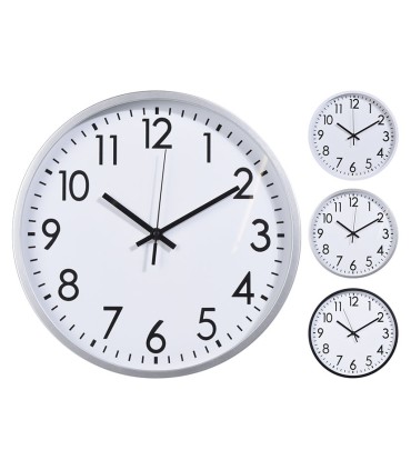 RELOJ PARED 30 CM. SURTIDOS