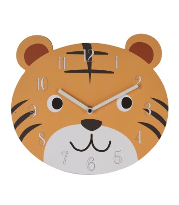 RELOJ PARED INFANTIL 26 CM. ANIMAL SURT.