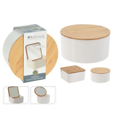 ESPEJO CON ORGANIZADOR JOYERO