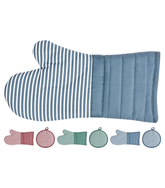 MANOPLA+AGARRADOR RAYAS COL. SURTIDOS