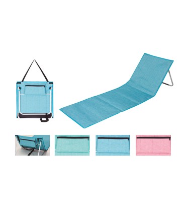 ESTERILLA CON RESPALDO PLAYA