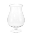 JARRON TIPO COPA CRISTAL 17X32 CM.