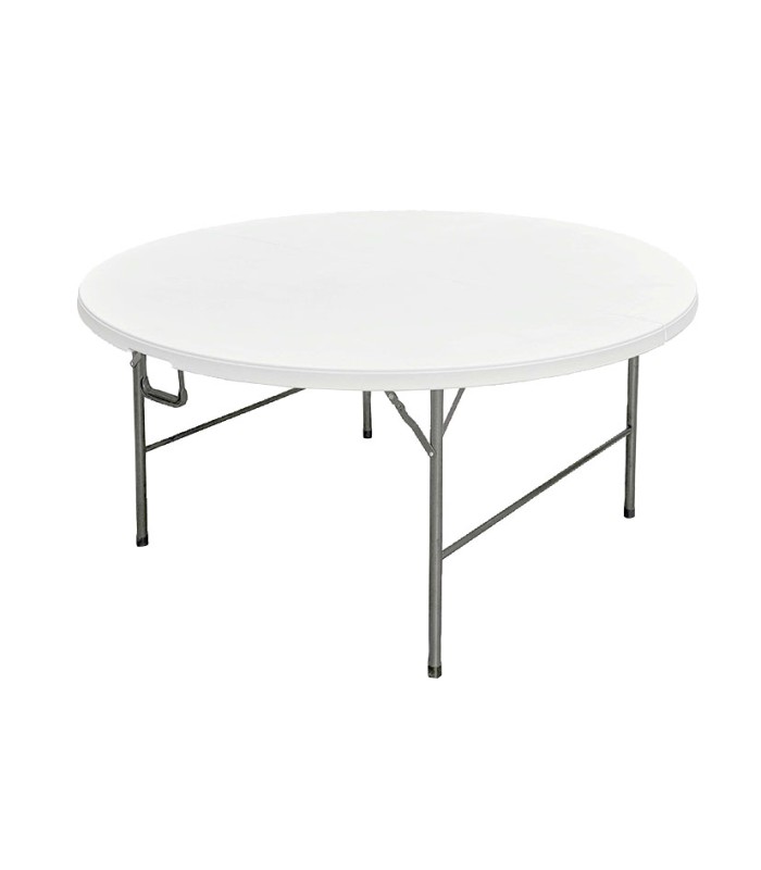 MESA PE PLEGABLE TAY REDONDA Ø180CM