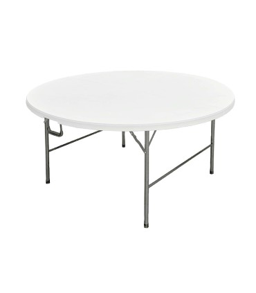 MESA PE PLEGABLE TAY REDONDA Ø180CM