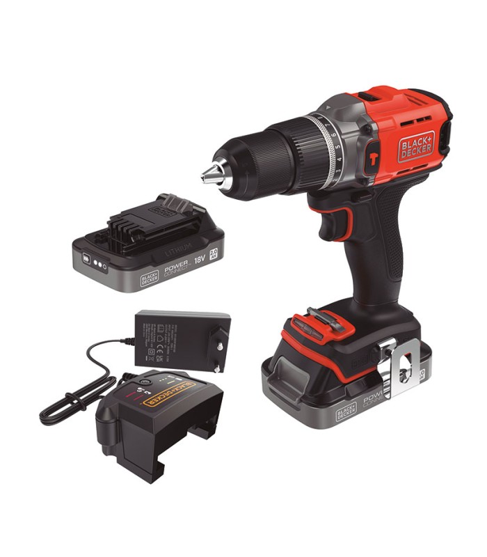 ATORNILLADOR PERCUTOR BDC383D2XK-QW 18V