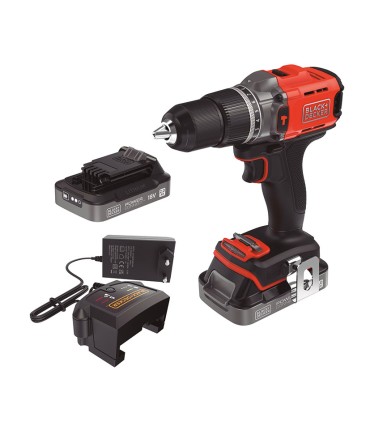 ATORNILLADOR PERCUTOR BDC383D2XK-QW 18V