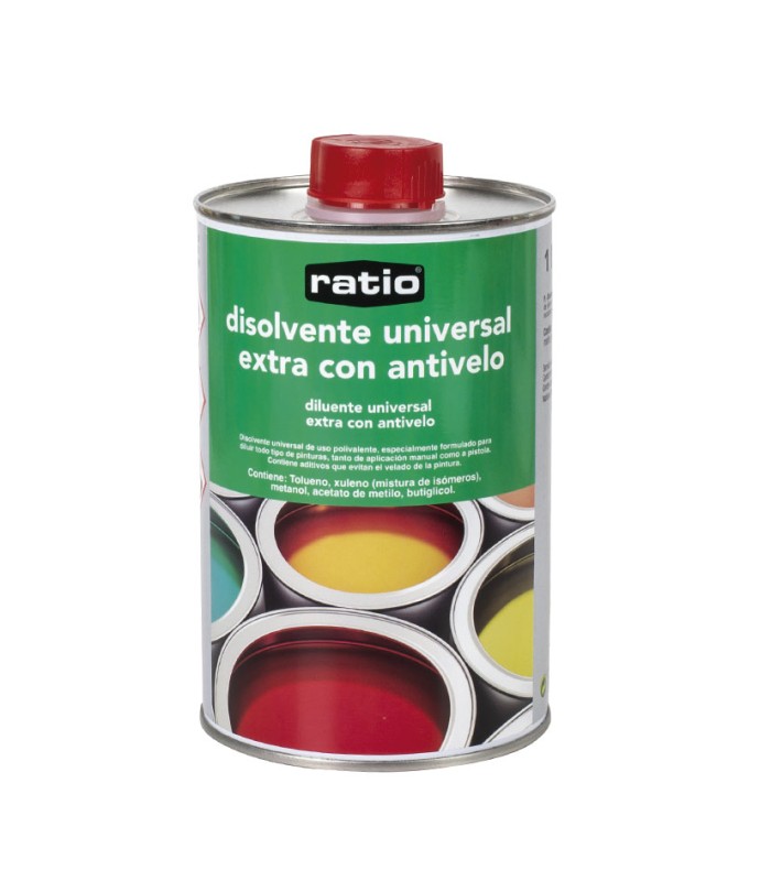 DISOLVENTE UNIV. CON ANTIVELO RATIO 1L