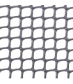 MALLA CUADRADA 5X5 GRIS.25M. 300 GR/M2