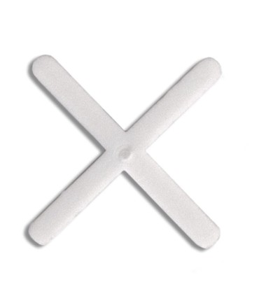 CRUCETA PARA JUNTAS 2 MM 300 PZAS RUBI