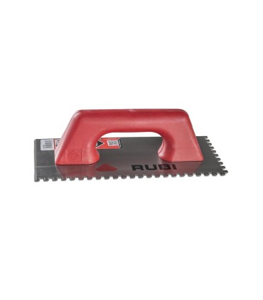 LLANA/PEINE ACERO 28 CM. (6X6) RUBI