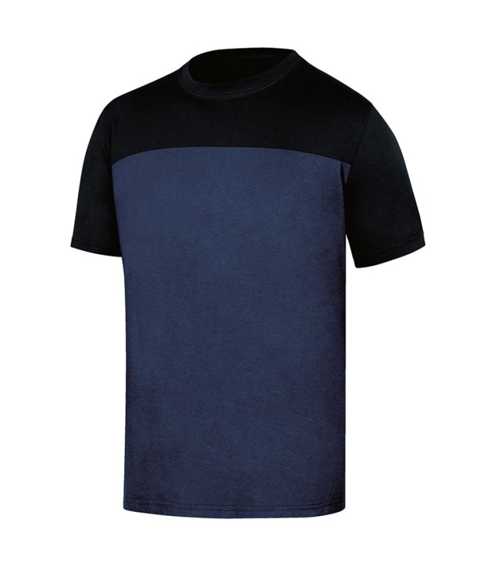 CAMISETA CUELLO REDO.AZULMARIN NEGRO T/L