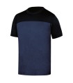 CAMISETA CUELLO REDO.AZULMARI NEGRO T/XL