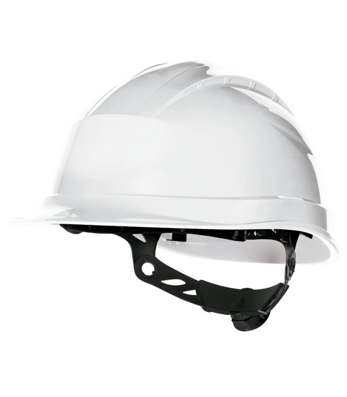 CASCO OBRA 3 BANDAS TEXTILES 8 PUNTOS BL