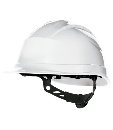 CASCO OBRA 3 BANDAS TEXTILES 8 PUNTOS BL