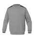 SUDADERA GRIS 260G/M2 T/XL