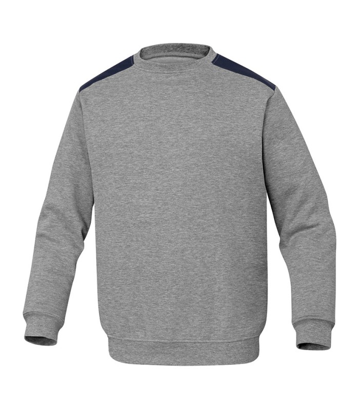 SUDADERA GRIS 260G/M2 T/XL