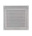 REJILLA VENTILACION AL 15X15 0.6MM PLATA