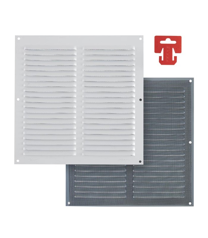 REJILLA VENTILACION AL 30X30 C/MOSQ BCA