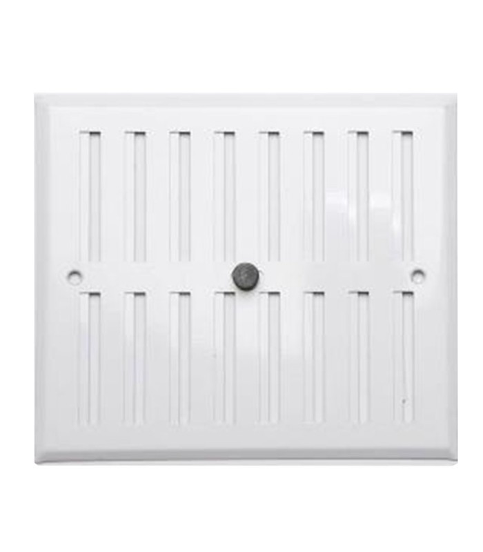REJILLA VENTILACION REGULABLE 17X19 BL
