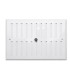 REJILLA VENTILACION REGULABLE 17X25 BL