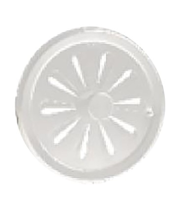 REJILLA EMPOTRAR A TUBO 12CM REGUL AL BL