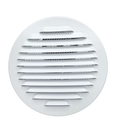 REJILLA EMPOTRAR A TUBO 12 CM BLANCA