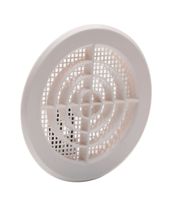 REJILLA EMPOTR/CLIPS+MOSQ 10-11CM ABS BL