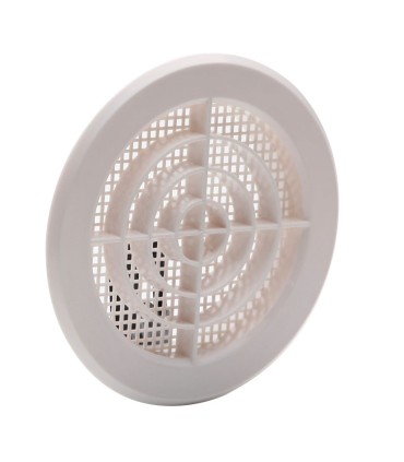 REJILLA EMPOTR/CLIPS+MOSQ 10-11CM ABS BL