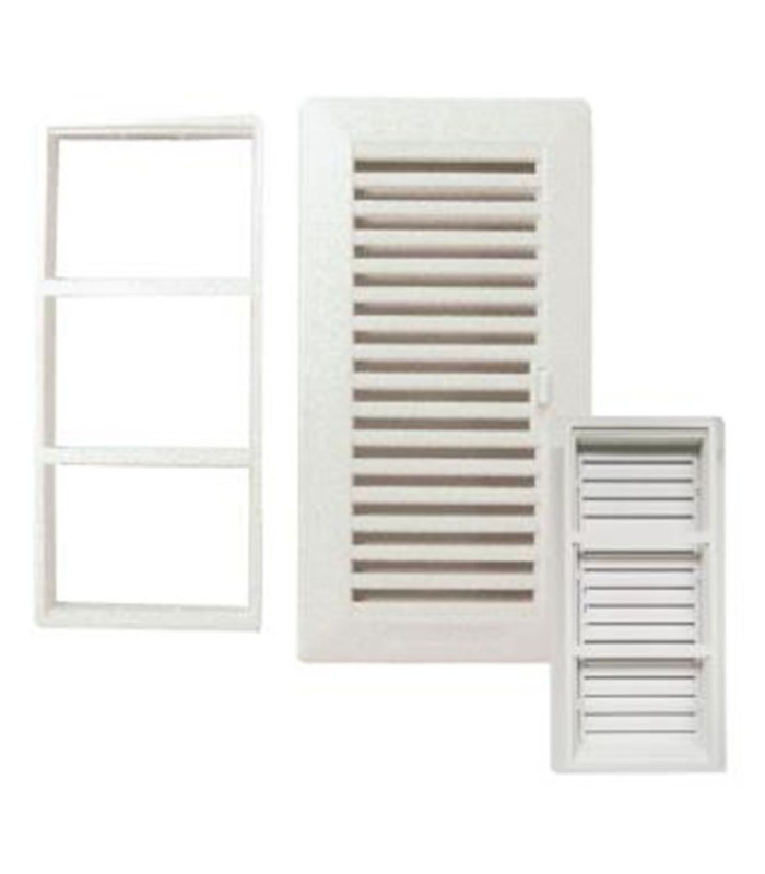 REJILLA EMPOTR SHUN REGULAB 13X26 ABS BL