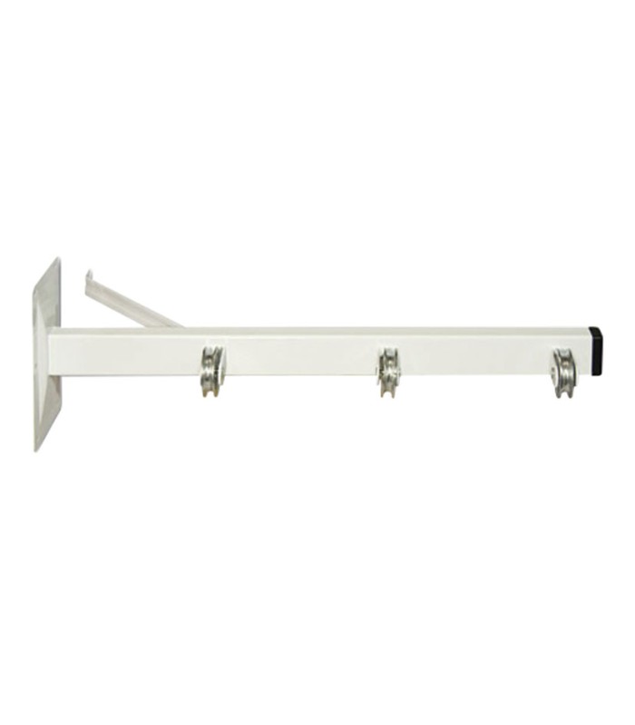 TENDEDERO BCO PARED 3 POLEAS (DCHA/IZQ).