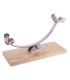 JAMONERO INOX BALANCIN BASE MADERA