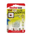 FIJA CUADROS 8K BLANCO 8 UDS. FISCHER