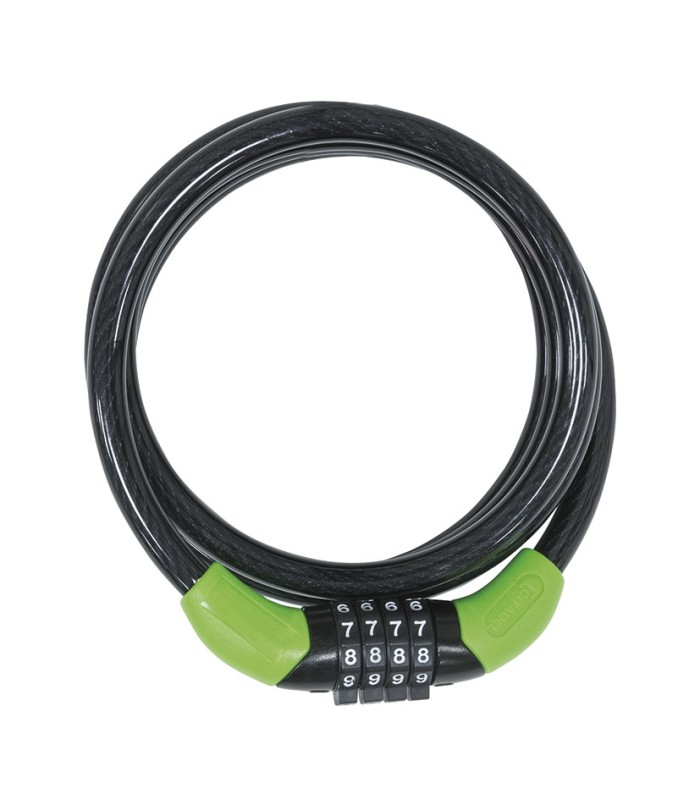 CANDADO CABLE  COMBINACION. 150 CM.