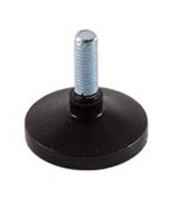 NIVELADOR PLANO M10 Ø40XH47MM  NEGRO 25U