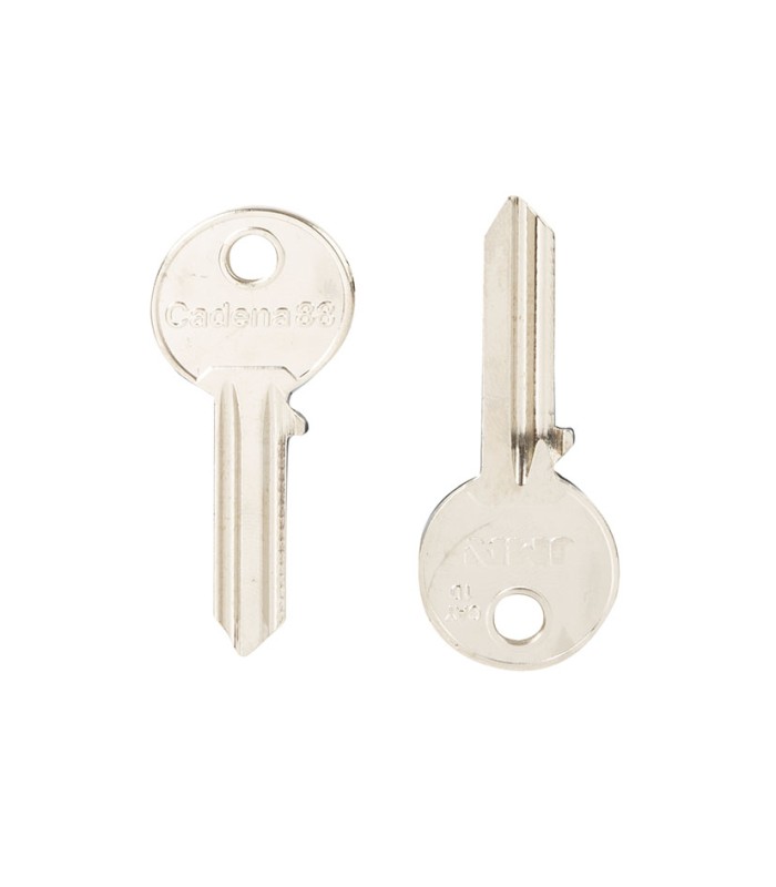 50 LLAVES EN BRUTO ACERO CAY-1D G-B C 88