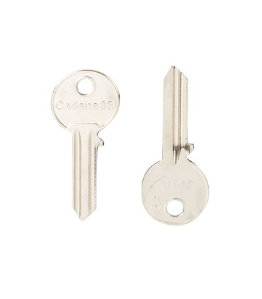 50 LLAVES EN BRUTO ACERO CAY-1D G-B C 88