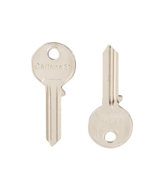 50 LLAVES EN BRUTO ACERO CI-DL CADENA 88