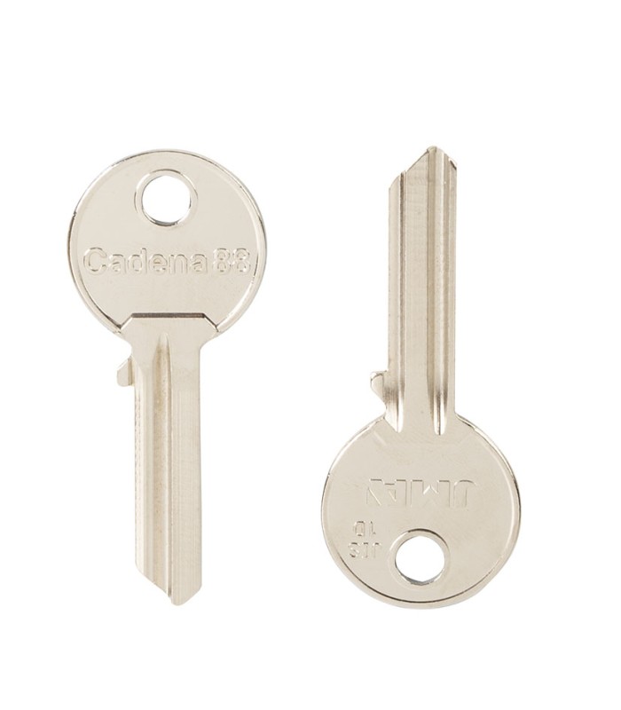 50 LLAVES BRUTO ACERO JIS-1D CADENA 88