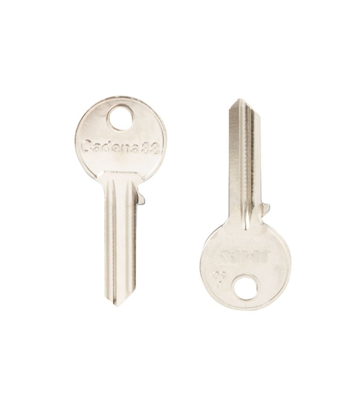 50 LLAVE EN BRUTO ACERO MCM-13D CADENA88