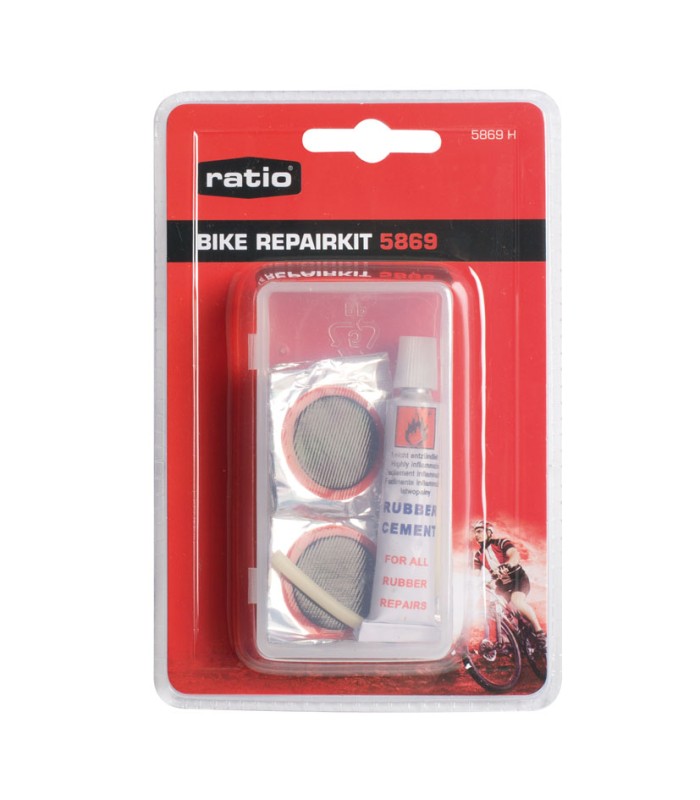 KIT REPARA PINCHAZOS BICI RATIO