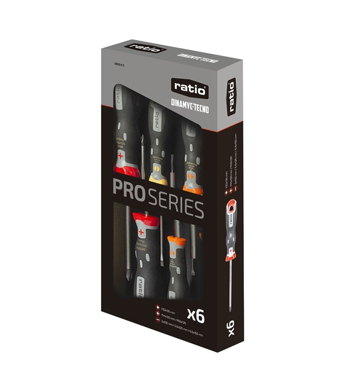 DESTORN.JUEGO 6 PIEZAS RATIO PRO SERIES