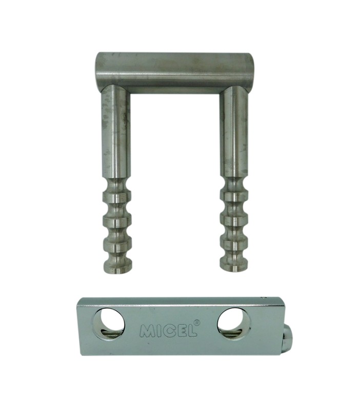 CANDADO BALLESTA LLAVE TUBULAR INOX