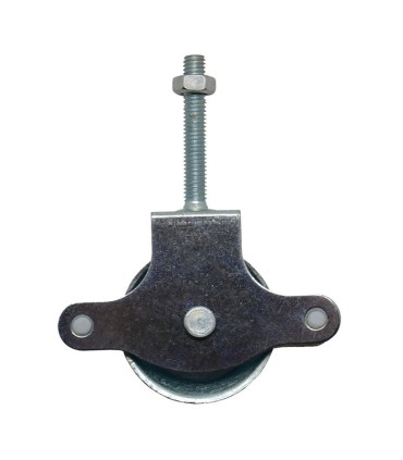 POLEA TENDER.RUEDA PLASTICO 40MM ZINCADO