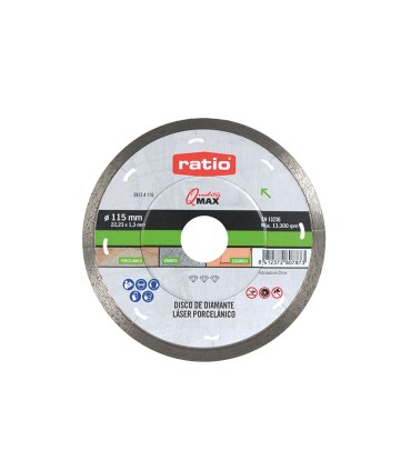 DISCO DIAMANTE PORCELAN.FAST/CLEAN 115MM