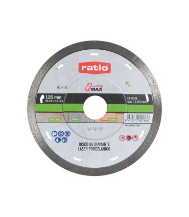 DISCO DIAMANTE PORCELAN.FAST/CLEAN 125MM