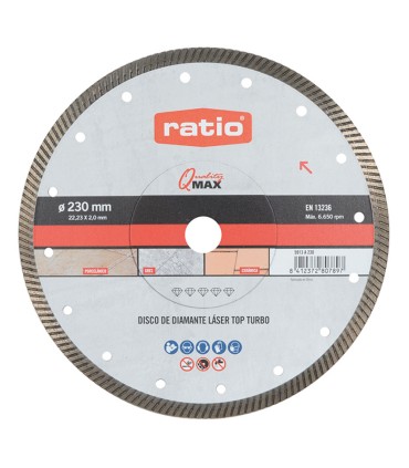 DISCO DIAMANTE PORCELAN.TURBO VERS.230